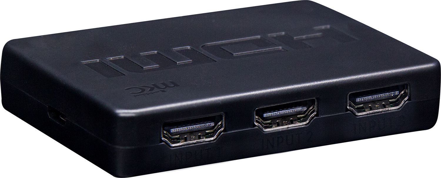 4K 30Hz HDMI Selector 3 IN × 1 OUT mod. MK-DSW3-N
