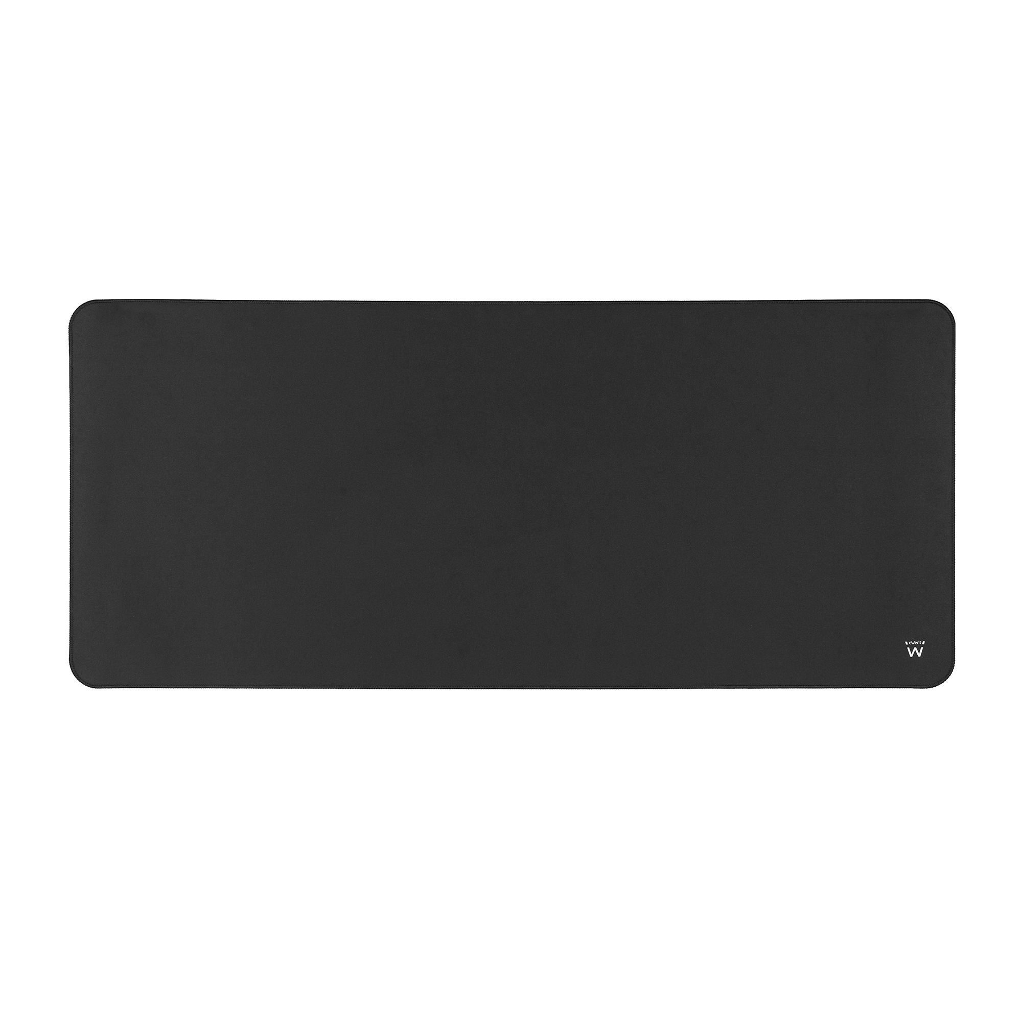 EW3182 - Extra large mouse pad for office/gaming in polyester (Lycra), 900x400x3 mm, non-slip, black
