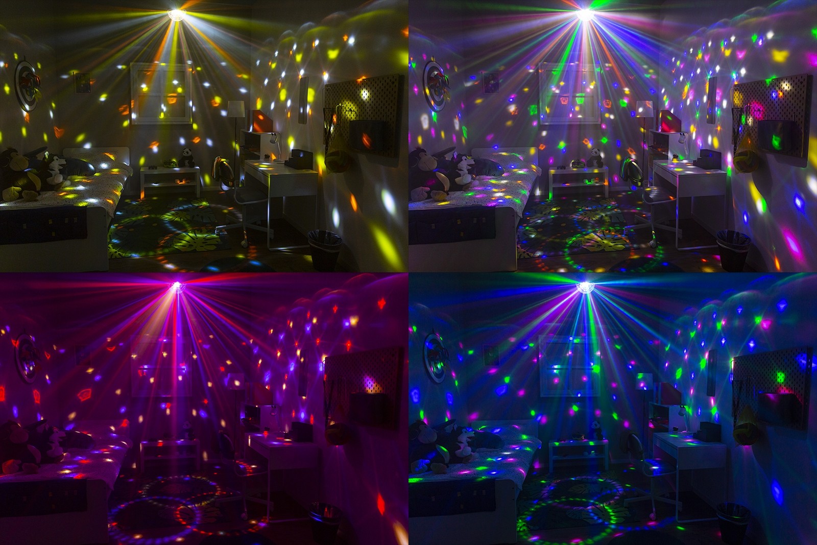 Mini Star Ball DMX LED 9 colours, Model JB90R