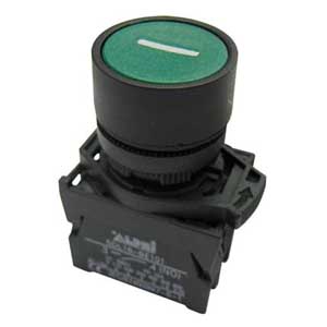 Pulsante Verde Con Simbolo Serigrafato " I AP/INT/3311-I