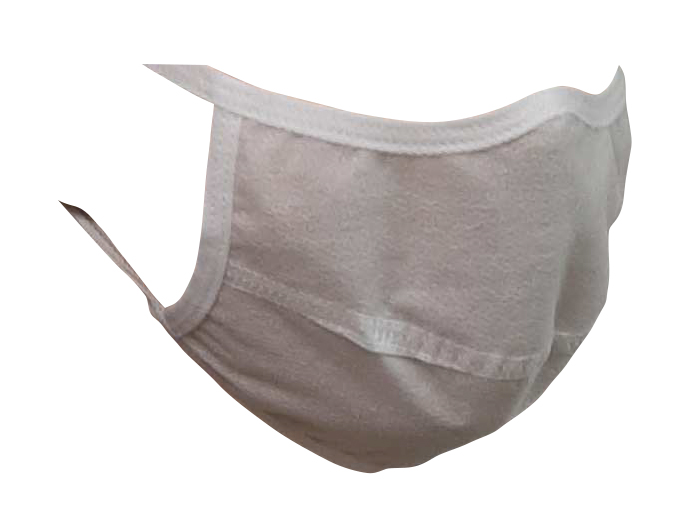 Mascherina Facciale Filtrante Lavabile per BAMBINI - Colore Bianco