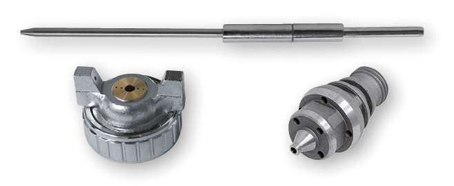 ASTURO 0090210SR Serie ago-cappello-ugello per WT1S Ø 1,0 mm