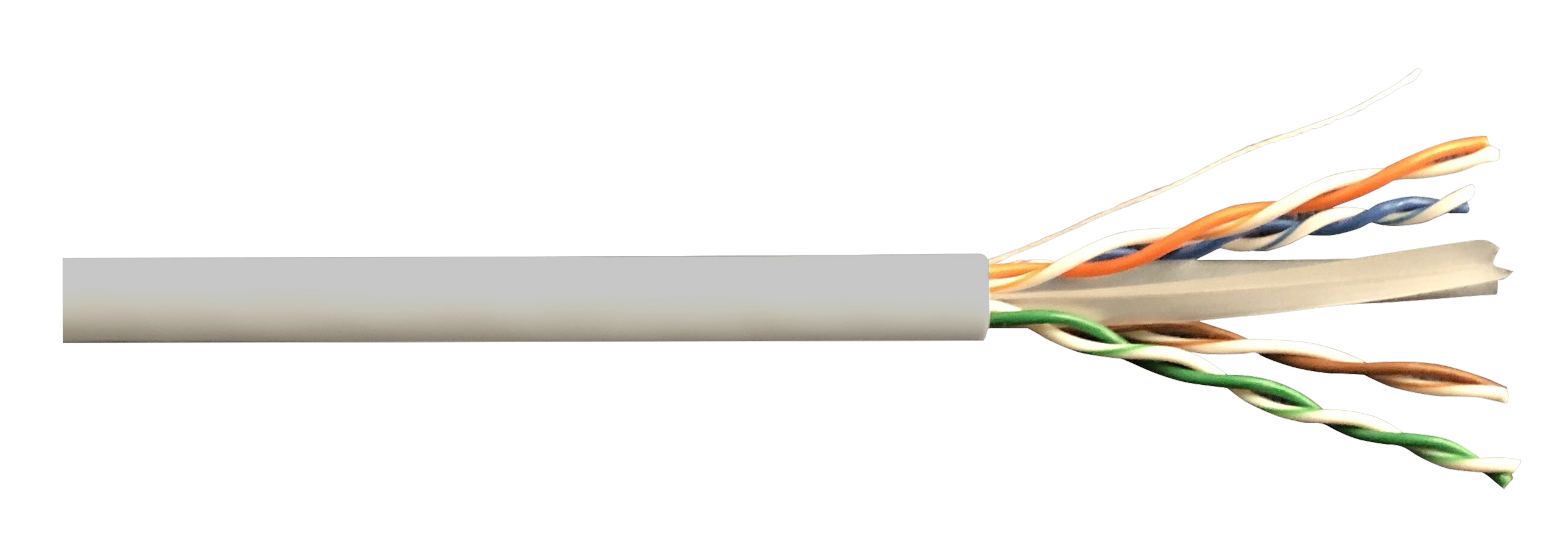 Cavo lan categoria 6 utp AWG23 solido con conduttori in CCA MKC MKC6USCCA305LSZH