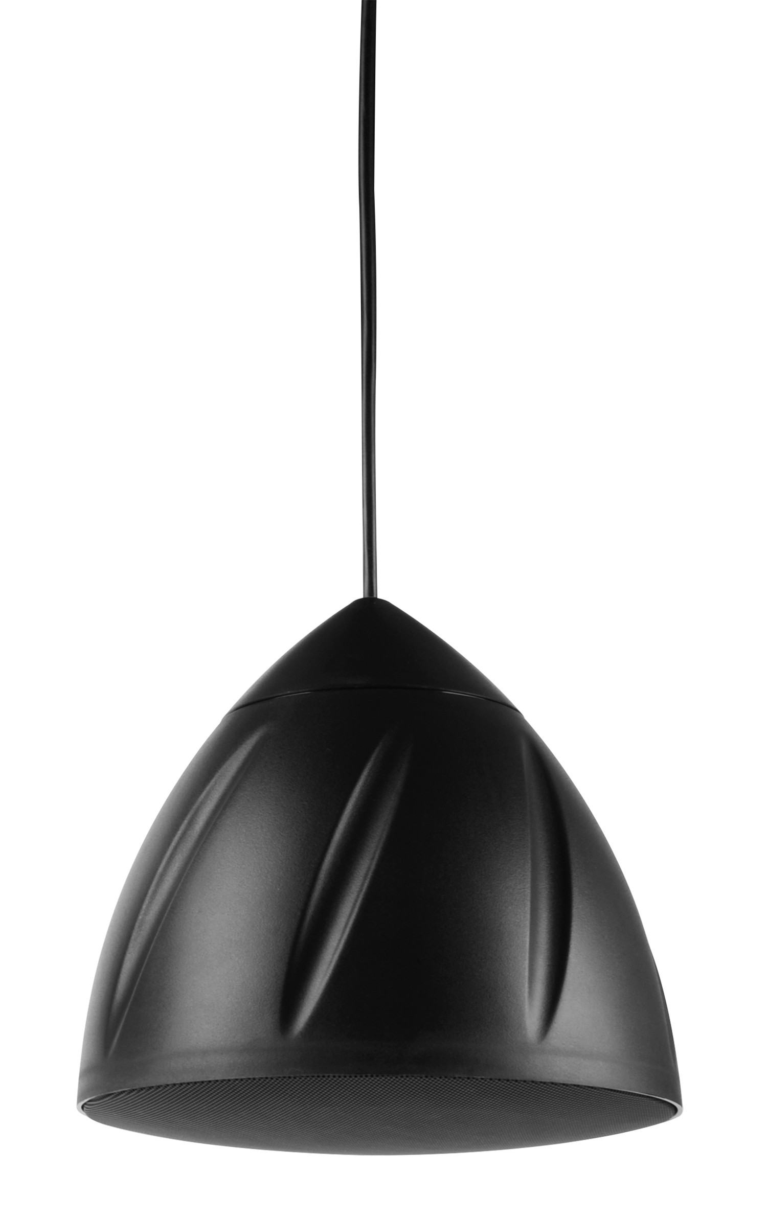 30W Suspended Speaker 100V/8Ohm 5.25” Woofer, Black, model PDS40B