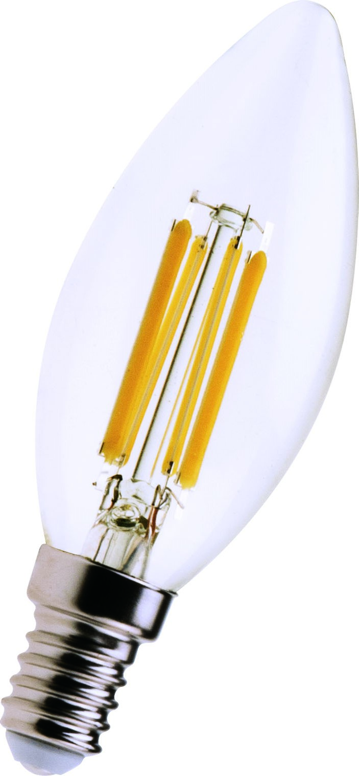 Lampadina LED FILOLAMP Candela 6W - Luce calda