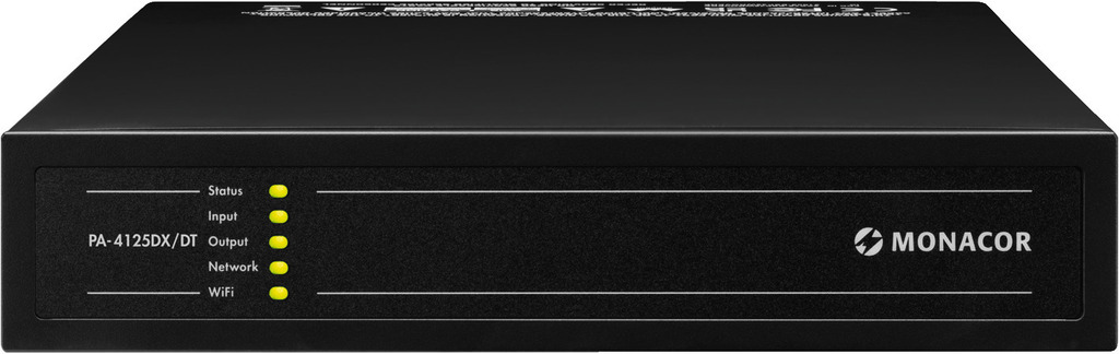 PA-4125DX/DT - PA Amplifier with Dante