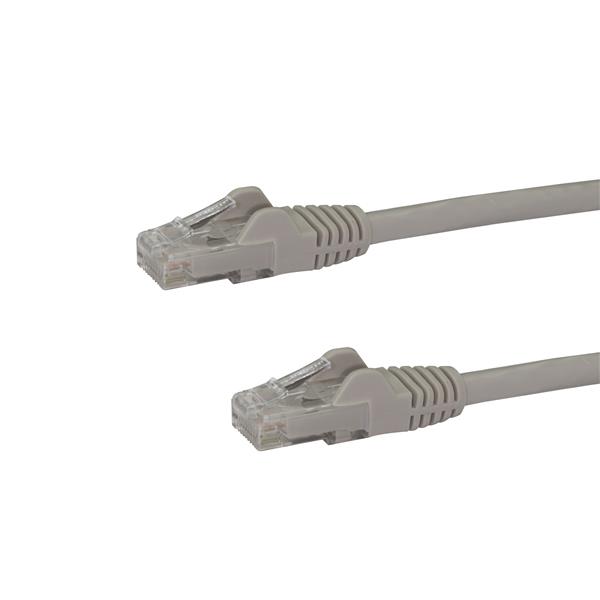 Startech.com N6PATC1MGR Cavo di rete CAT 6 - Cavo Patch Ethernet RJ45 UTP grigio da 1m antigroviglio - cavo gigabit categoria 6
