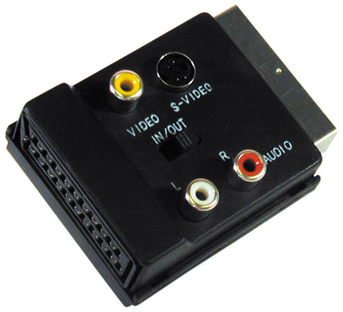 ADATT (1 PZ) BLISTER SP.SCART-PR.SCART+3 PR.RCA/