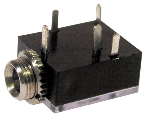 FR2313/5P Socket stereo  3,5 mm for c.s.
