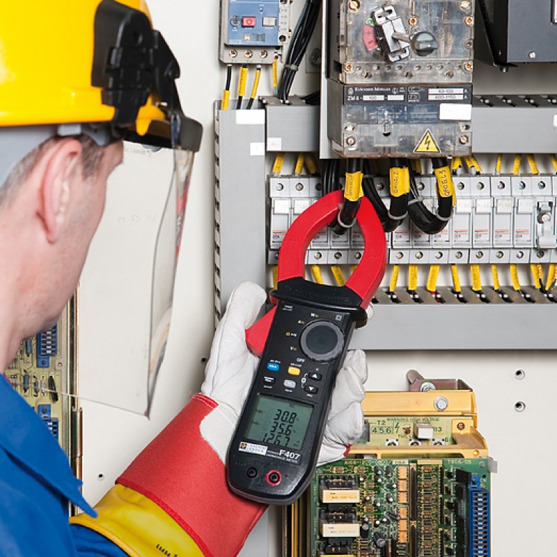 F407 Multimetro a pinza 1000A AC1500A DC Potenza Armoniche AMRA P01120947