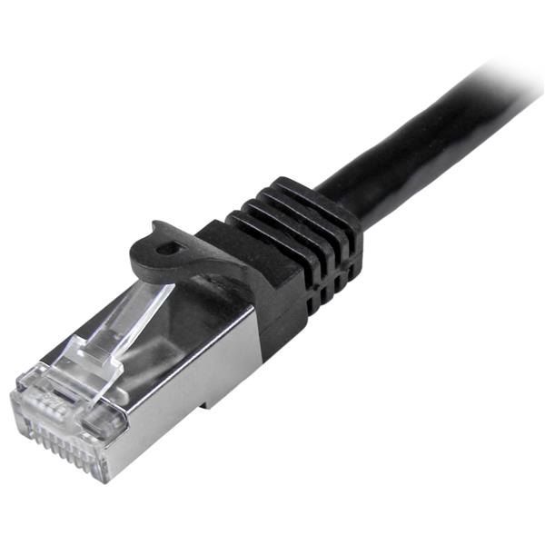 Startech.com N6SPAT5MBK Cavo di rete Cat6 Ethernet Gigabit - Cavo Patch RJ45 SFTP da 5 m - Nero