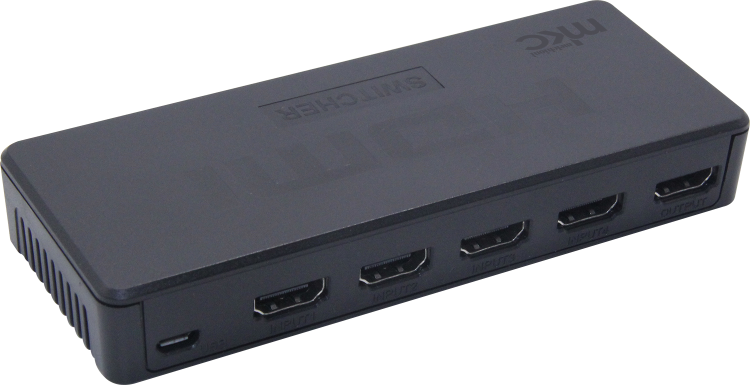 4K 30HZ HDMI Selector 4 IN × 1 OUT model MK-DSW4-M