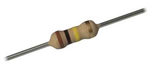 Carbon Film Resistor 1/4W ±5% Tb-5 4K7 CR25/4K7-C