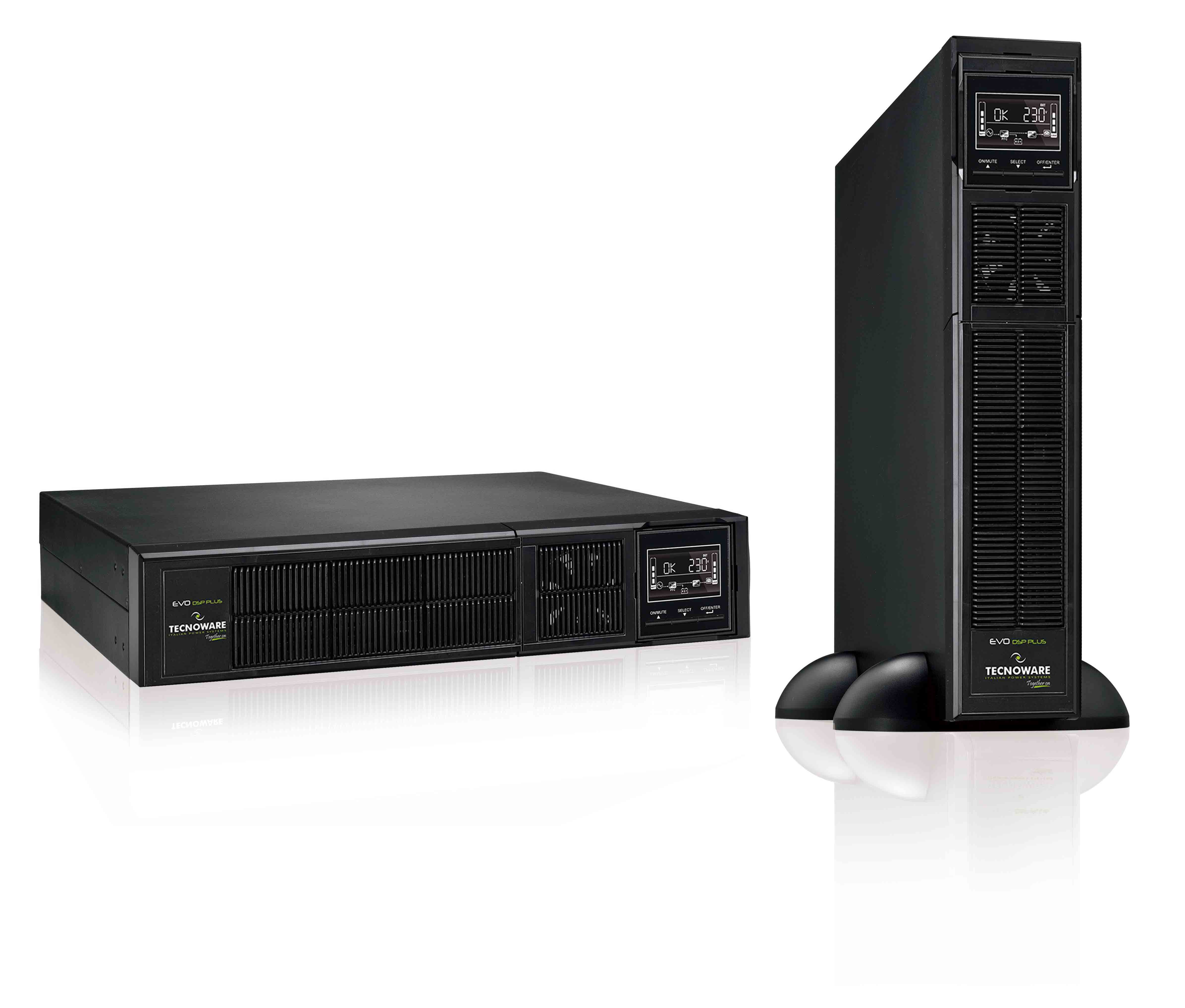 UPS EVO DSP PLUS 1200 Rack/Tower IEC Togheter ON