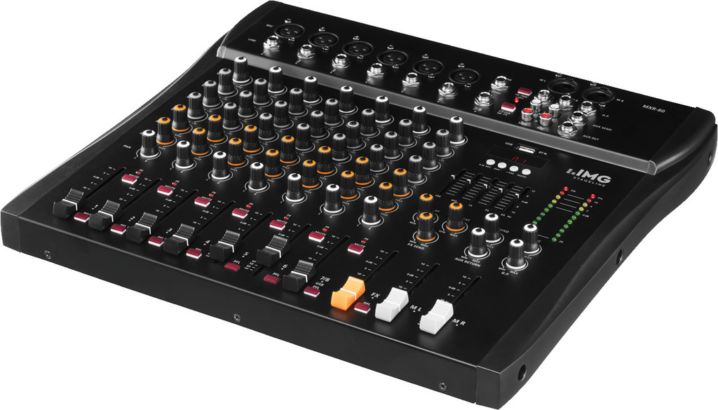 MXR-80 - 8 Channel Audio Mixer