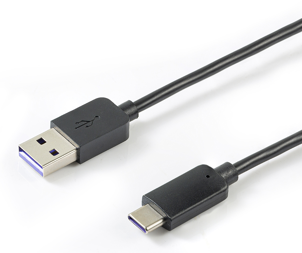 MK-20.100.AC.4, USB 2.0 cable 100W with A - C connectors, 4 m length.