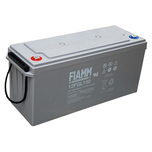 12V 150Ah Rechargeable Lead-Acid Battery with M8 Terminal FIAMM