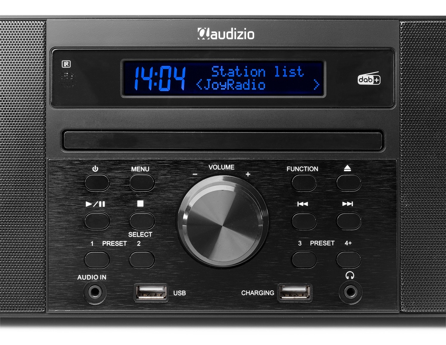 Prato, Radio da 60W  con DAB+/FM, display, lettore CD, Bluetooth, colore nero