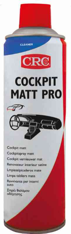 Lucidante Per Cruscotti Opaco, Cockpit Matt, Aerosol Da 500 mL C7902 CRC