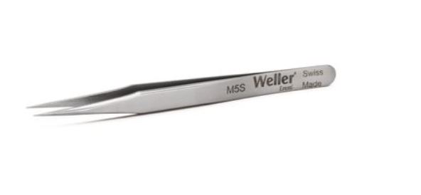 Micro pinzette, punta sottilissima, M5S Weller