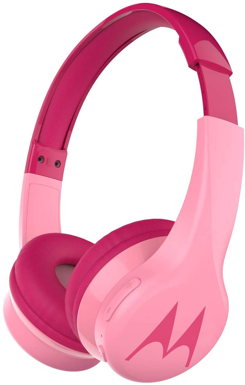 Stereo headphones for children with BT function Mod. Squads 300 pink