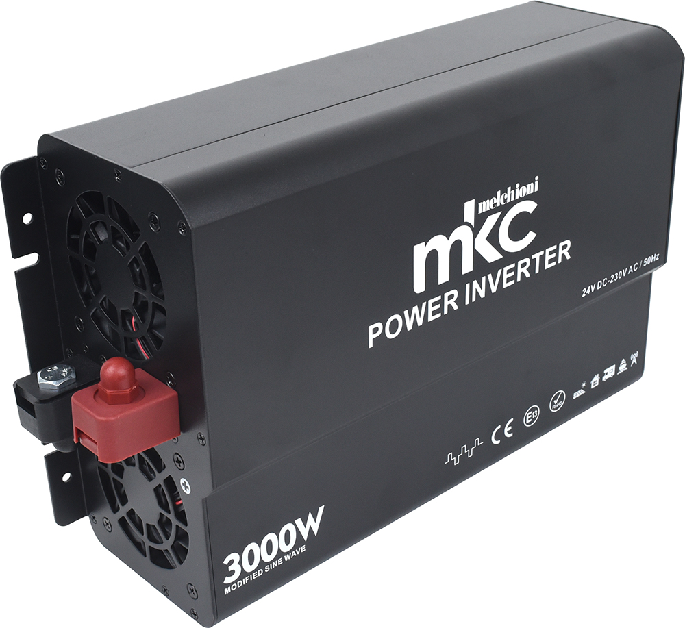 INVERTER MKC-RS3000M-24 24VDC 230VCA 3000W SOFTSTART ONDA MODIFICATA