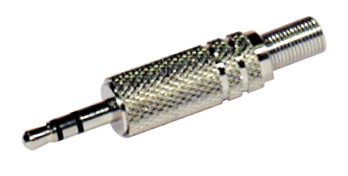 433329696 Plug stereo metallic 3,5 mm with cable guide