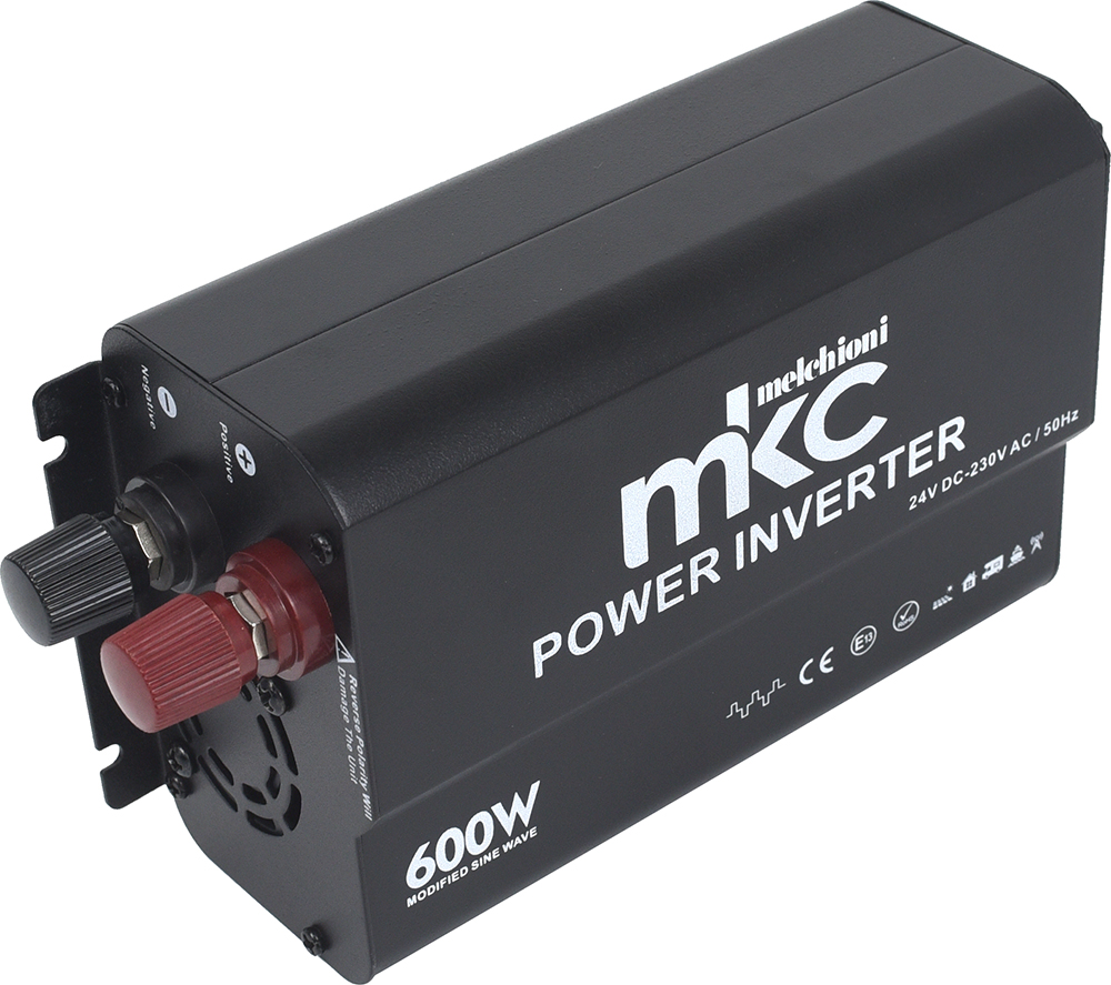 INVERTER MKC-RS600M-24 24VDC 230VCA 600W SOFTSTART ONDA MODIFICATA