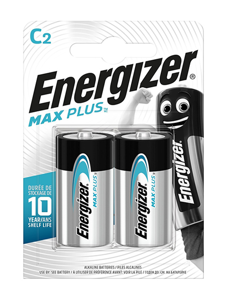ENERGIZER Max Plus batteria alcalina C in confezione da 2 pile