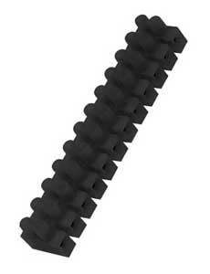 Morsettiera 12P. 6A Imq Nero M/356N-C