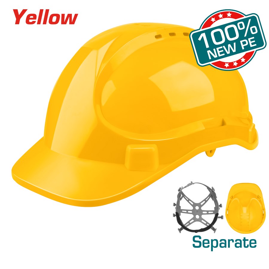 Safety Helmet - Yellow Colour TSP2612