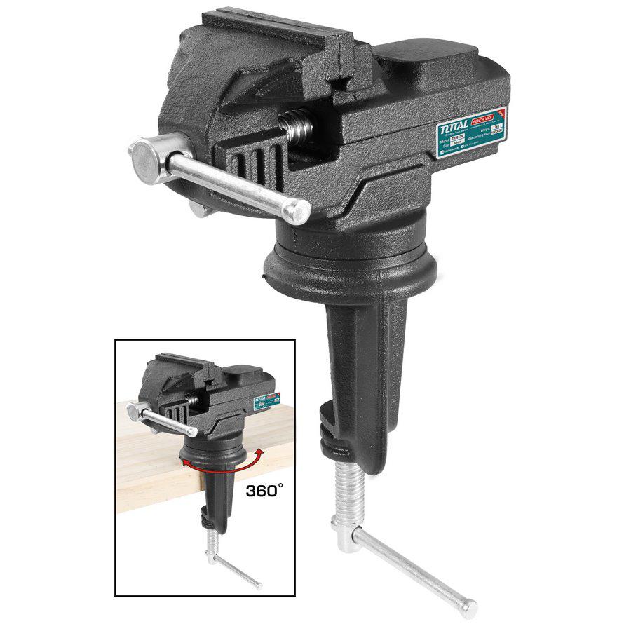Morsa da Banco da 60mm - Base Girevole THT6126