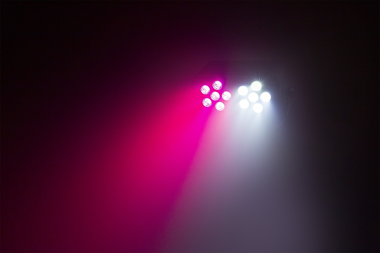 Light Effect with RGBW light beams, Model DJ Bank 124 RGBW