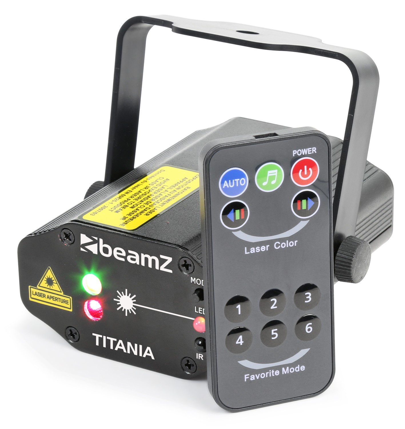 TITANIA doppio laser RG da 200mW GOBO