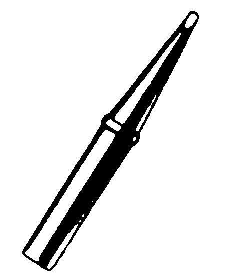 370°C screwdriver tip, 3.2mm for W101 soldering iron, 4CT6C7-1