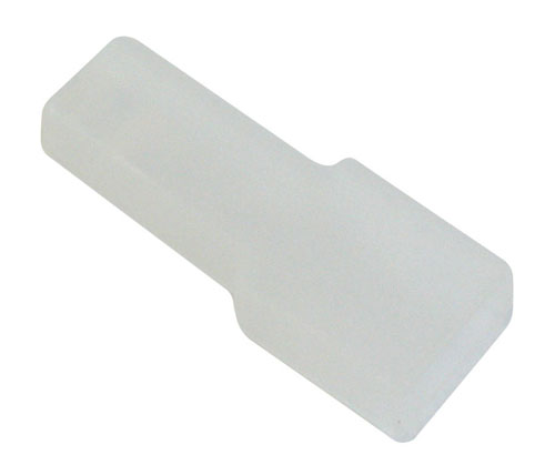 Coprifaston maschi 4.80 mm e femmina 6.35 mm trasparente – 100 pz. 5203112 MKC