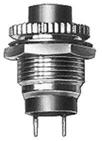 Miyama MS-016 SWITCH Push button unipolar n.a. off-on 1a-125v black