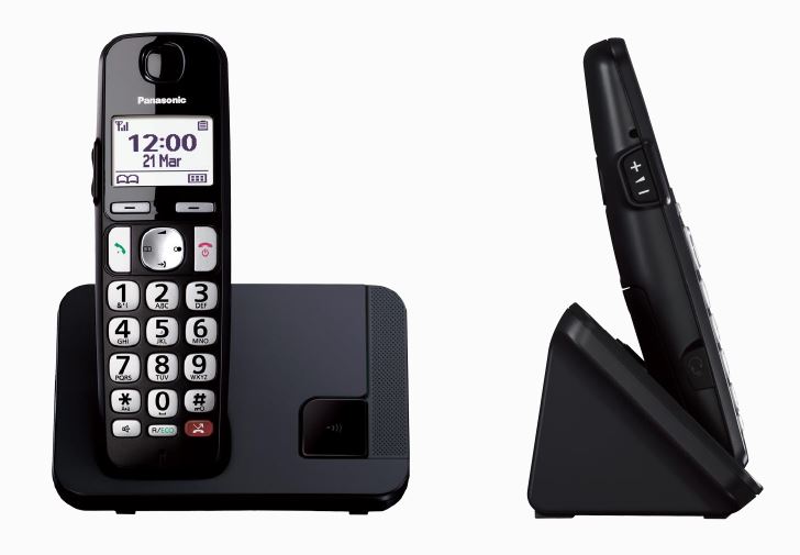 Panasonic KX-TGE250JTB Cordless panasonic big keys