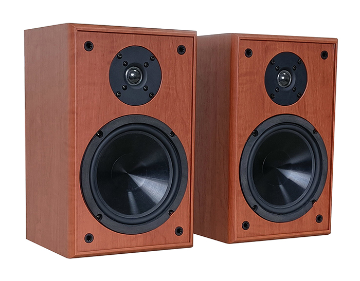 Pair of passive 2-way speakers 60W 6" 6Ohm MKDP-60 Cherry