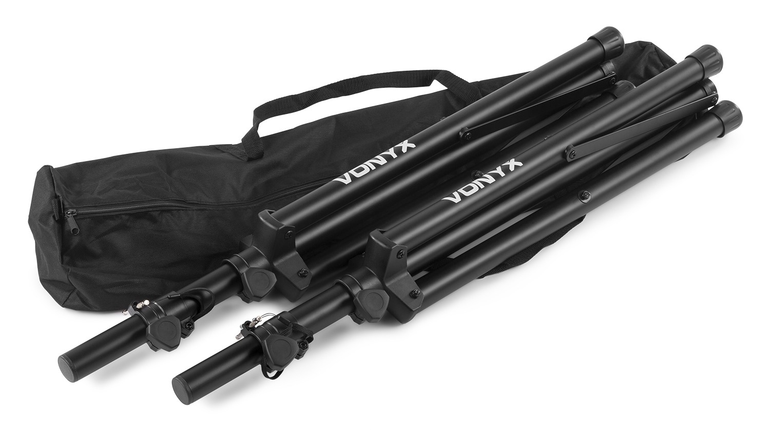 Kit Supporti treppiede per diffusori : 2 supporti + borsa, Mod. LS01K