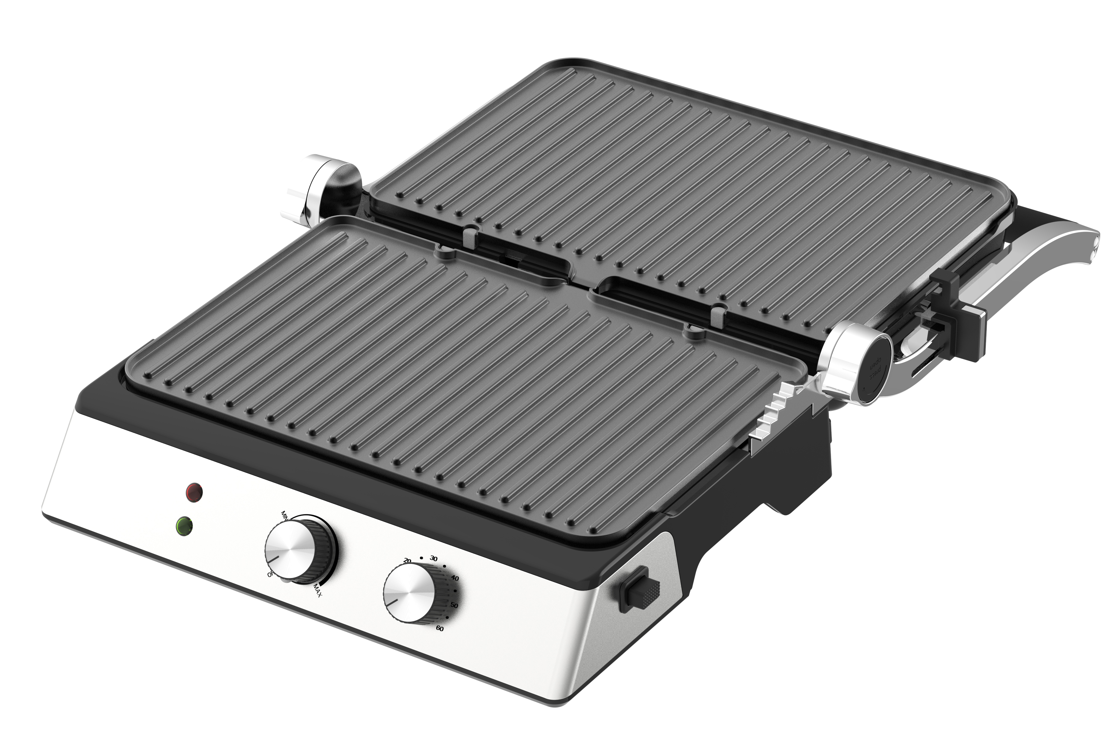 Bistecchiera BURGERONE 34 con piastre removibili da 34x23cm