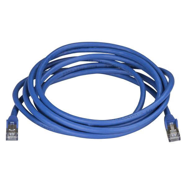 Startech.com 6ASPAT3MBL Cavo Ethernet CAT6a da 3m - Cavo di rete Lan RJ45 10 Gigabit Schermato 100W PoE - Cavo dati patch STP 10GbE - Testato individualmente - Certificato UL/TIA - Blu (6ASPAT3MBL)