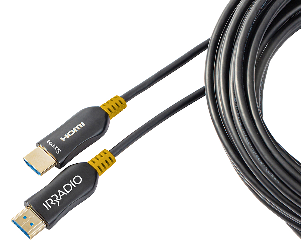IR-AOC4KG.40, Cavo HDMI 4K Ultra HD serie Gold, in fibra ottica, lunghezza 40mt.