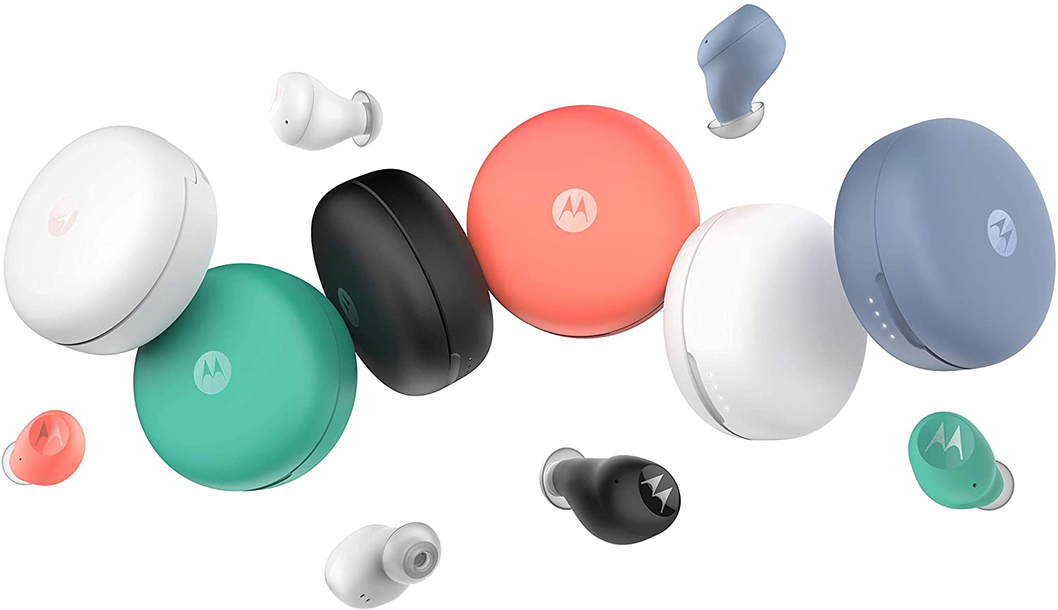 Vervebuds 250 Red Stereo Earphone with Bluetooth