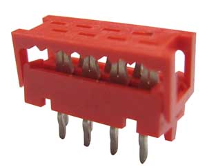 Connettore Idc Maschio Da Circuito Stampato 8Pin A Crimpare CT/1025/08-C