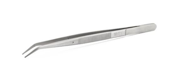 Pinzette di precisione, curva 40°, con punta fine e resistente, 24SA Weller