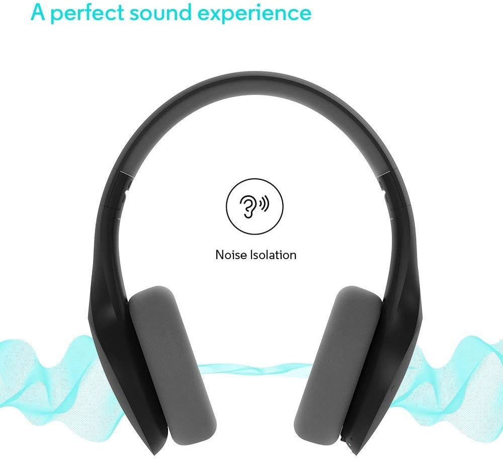 Stereo headphones with Bluetooth function Mod. Pulse Escape black