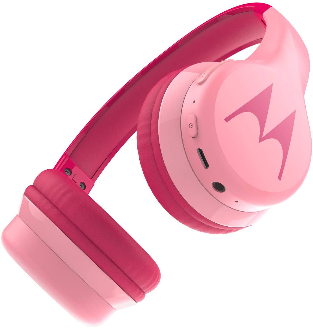 Stereo headphones for children with BT function Mod. Squads 300 pink
