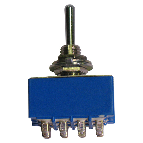 Miyama 492619958 Diverter miniature lever quadripolar on-off-on 6a-125v miyama