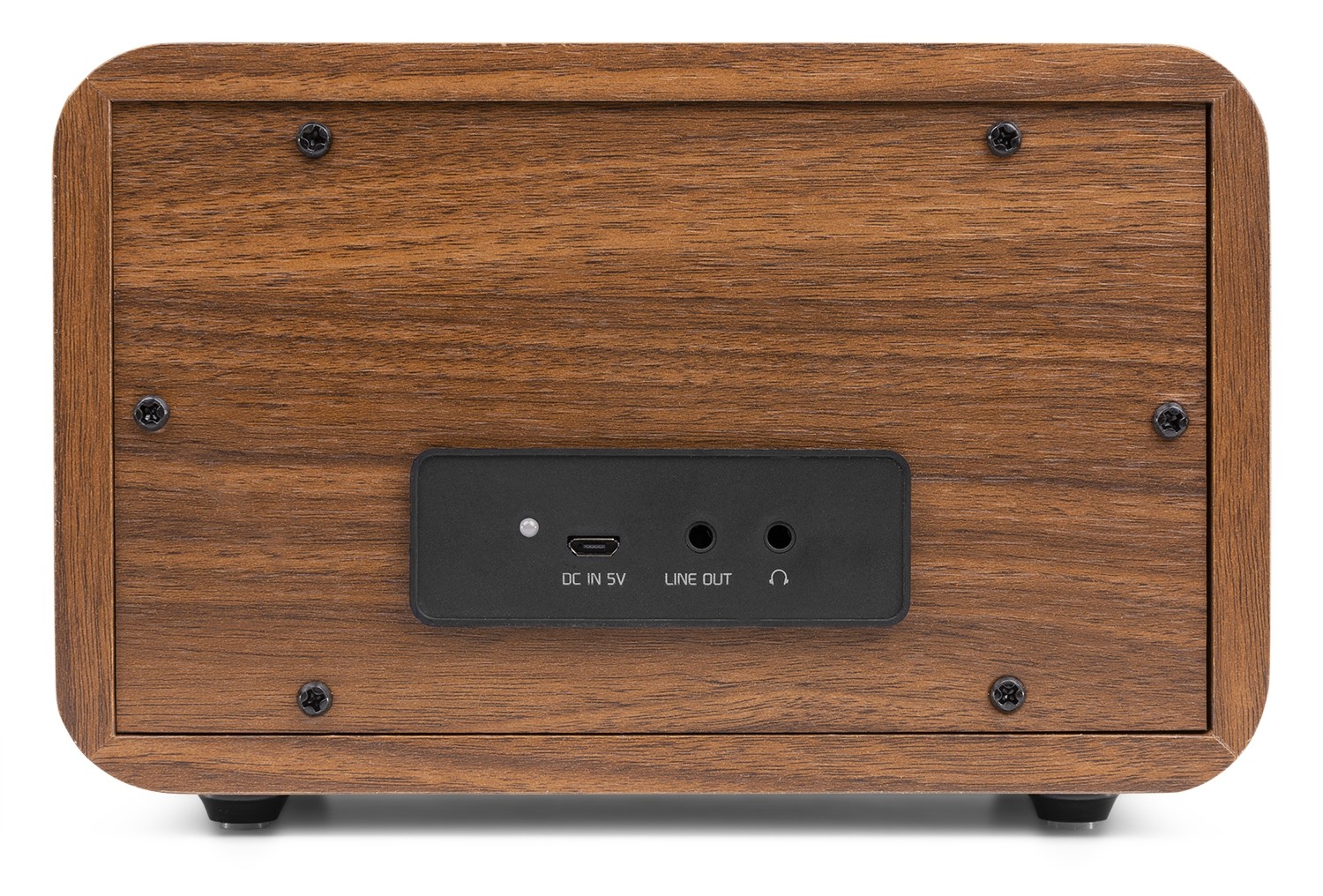 Venezia, WiFi Internet radio, batteria integrata, display a colori, colore noce